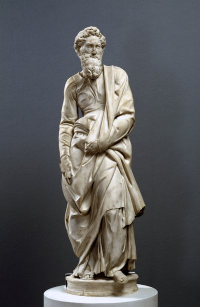 Sint Paulus, van het Piccolomini Altaar door Michelangelo Buonarroti